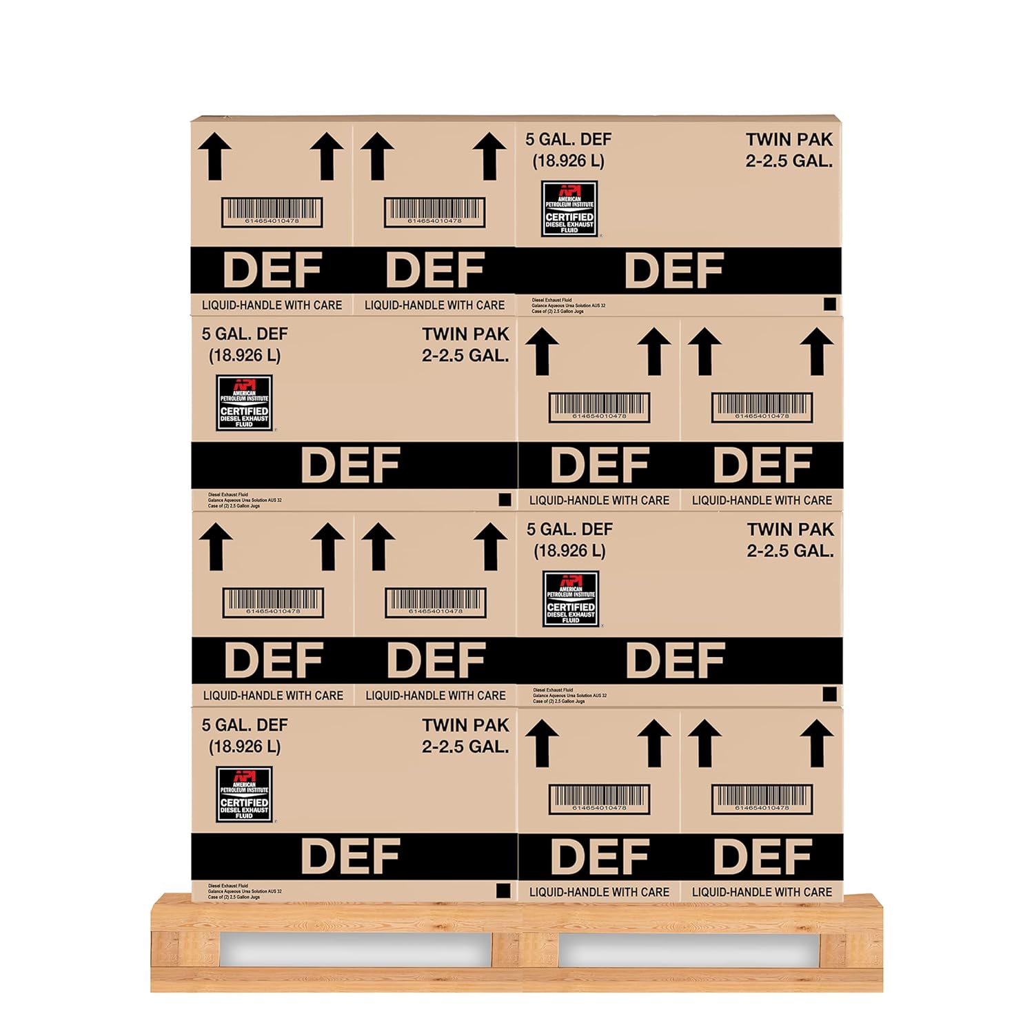 DEF Fluido de Escape Diesel (Pacote com 80) – 2,5 Galões