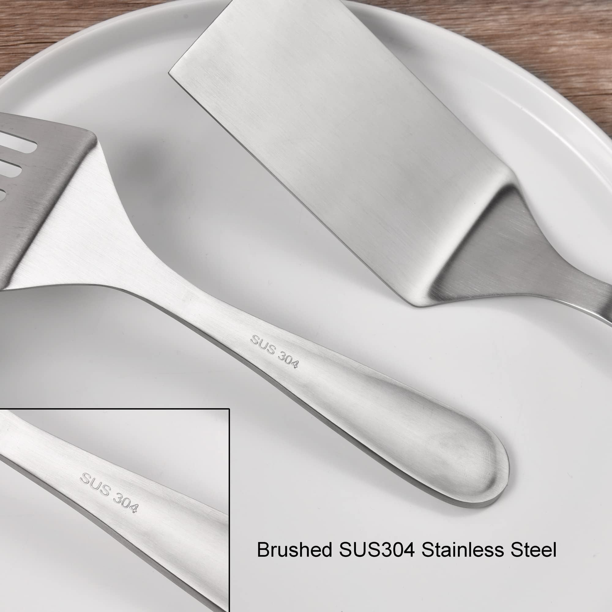 xinfedi Set di Spatole in Acciaio Inossidabile per Stucco, Frattazzo