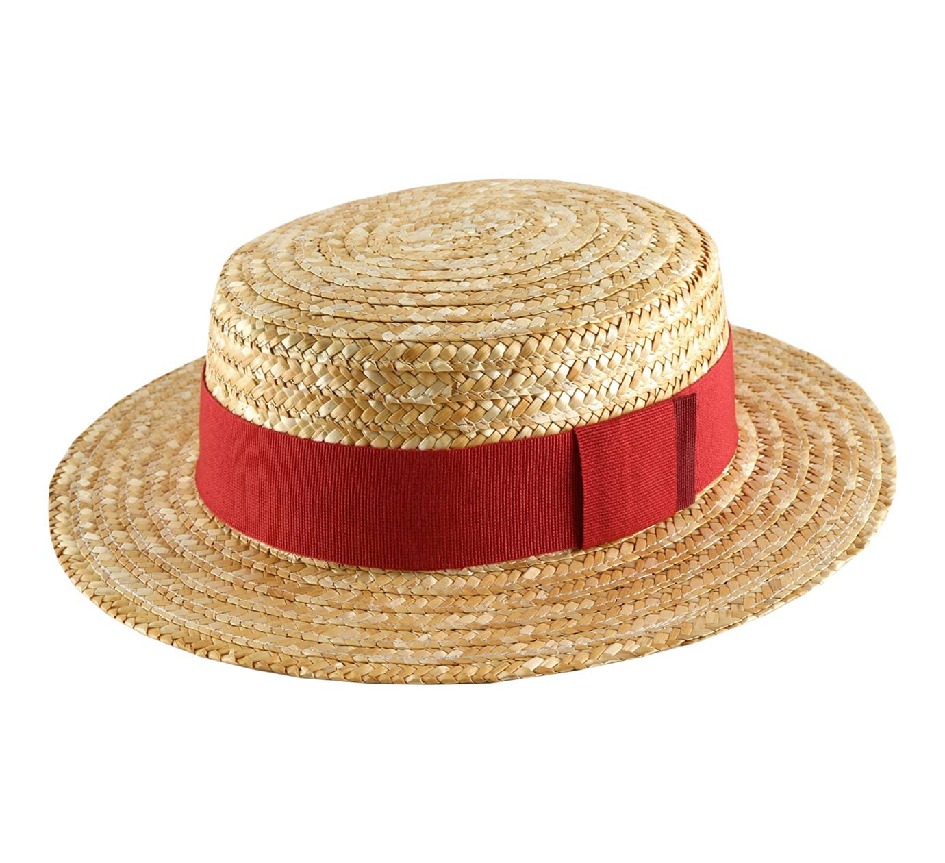 Chapeau canotier Paille Homme ou Femme Biarritz
