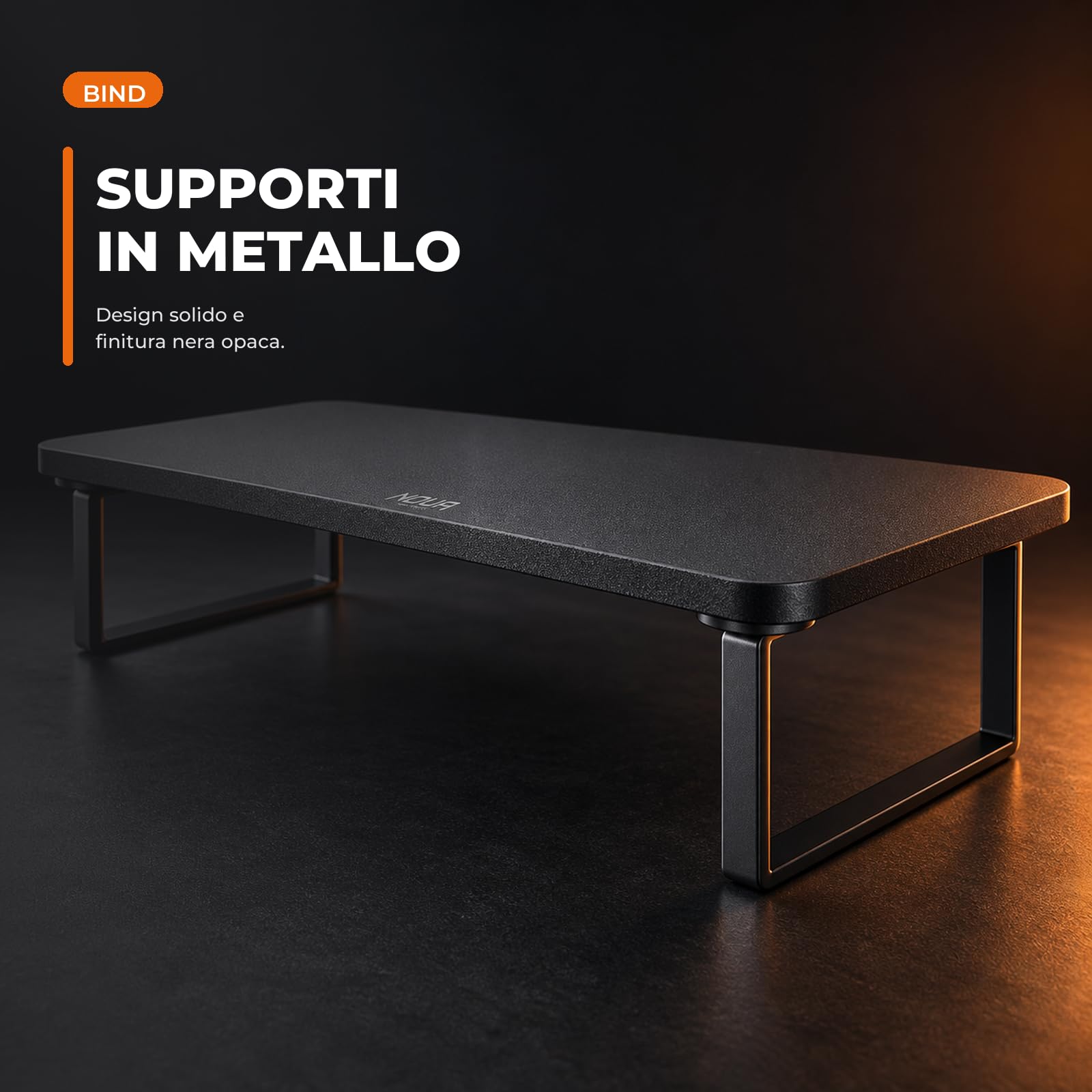 Noua Bind Support pour moniteur, rehausseur ergonomique, jusqu'à 32" et 20