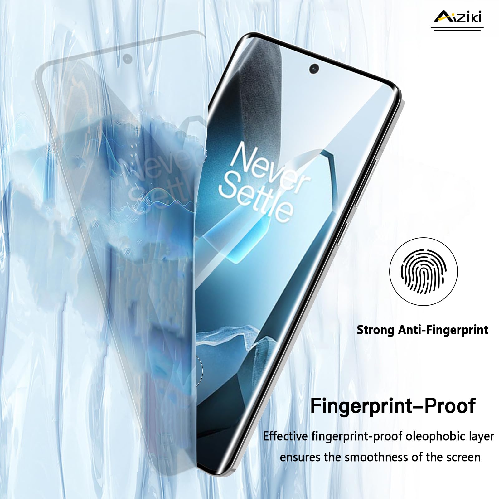 Coiwxmoi 2 Pezzi Vetro Temperato Per OnePlus Nord 2 5G / OnePlus