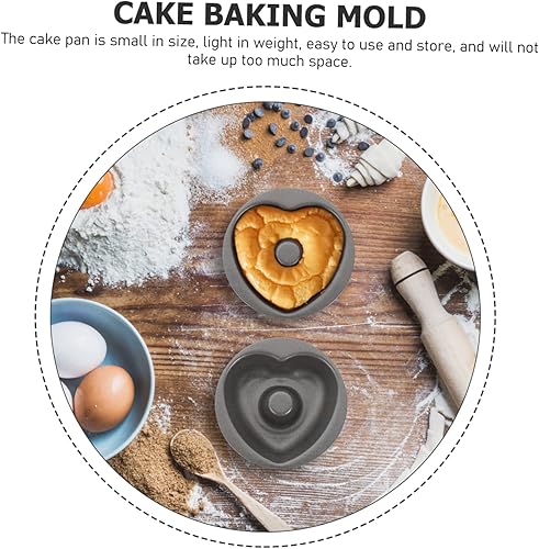 Miniatura 3 de Molde de dona bandeja para donas de corazón, molde para donas, molde para pasteles, cupcakes, molde para hacer donas, molde para hacer donas, molde