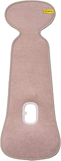 Colchoneta AirLayer AeroMoov para silla Grupo 1 ASAL1SA Beige - colchoneta 3D de forro suave con estructura alveolar transpirable que mantiene a su bebé fresco y seco en su Grupo 1