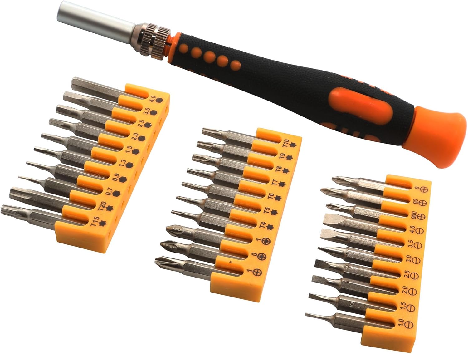 Syba 35 Piece Multi-Purpose Precision Screwdriver Set in a Zipper Organized Case (SY-ACC65048)