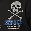 men's t-shirt - explose - black