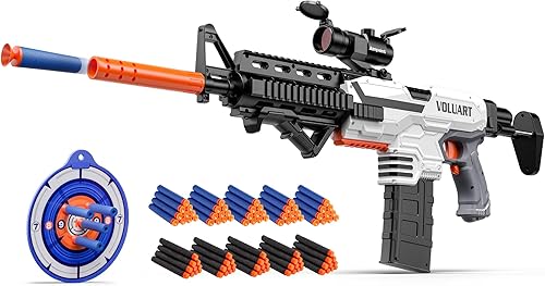 Miniatura 1 de Voluart Splat Gun,180 FPS Splatter Ball Blaster for Adults with 40000 Gel Ball & ScopeRain