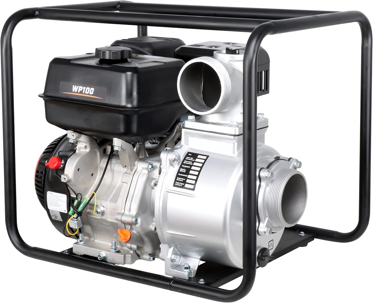 Genkins 4 Inch Water Pump 296 Gal/min Ideal For Pool Farm Garden Flood control etc