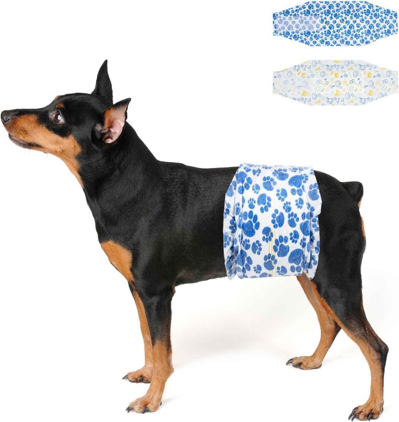 Dono Dog Diapers Male Disposable Male Dog Wraps 20ct
