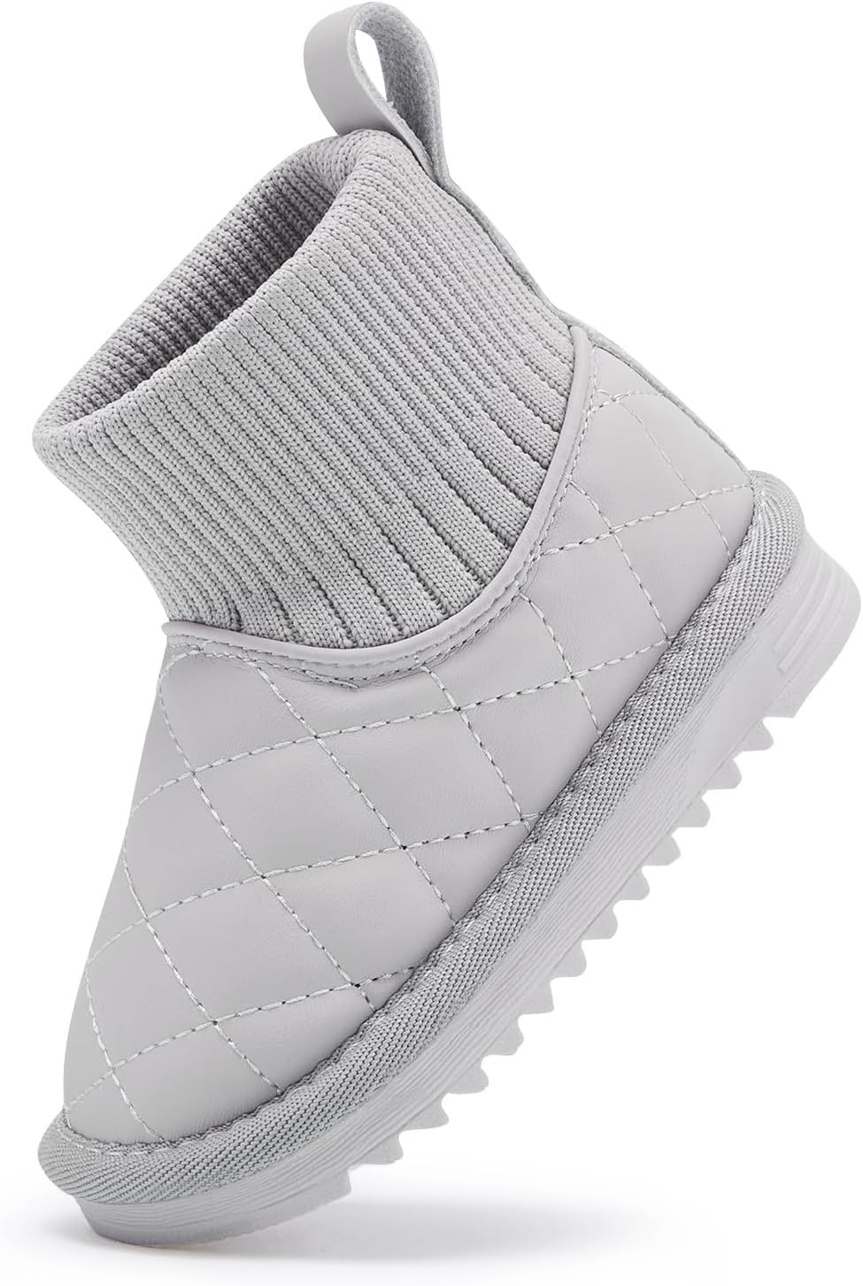 Grey Infant Snow Shoes Winter Sock Shoes Gray – Grookz Shoes