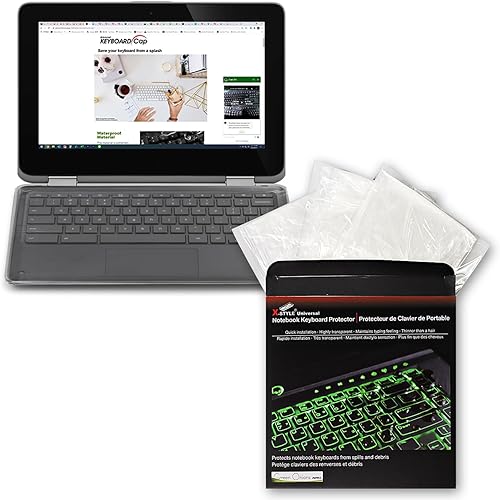 Tapa universal para teclado (paquete de 3), funda ultradelgada para teclados de laptop, se adapta a la mayoría de modelos de 11 a 17 pulgadas