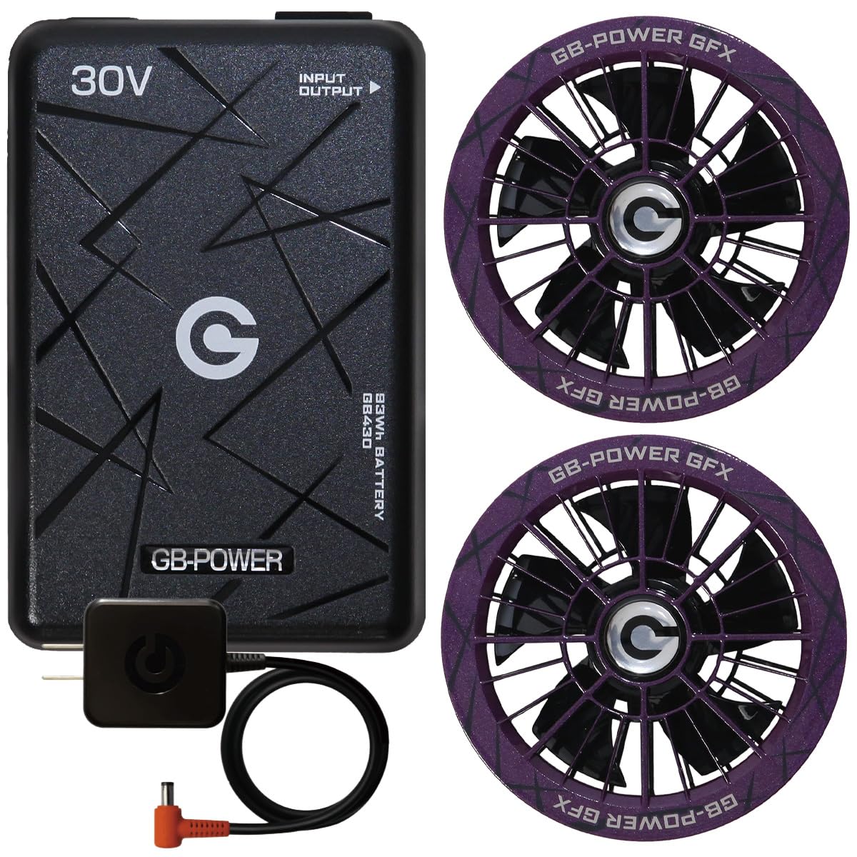 Amazon.co.jp: [長信ジャパン] GB430 + GFX 空調作業服 30V バッテリー