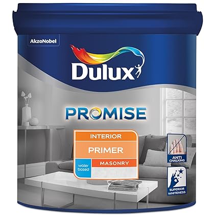 Dulux Promise Interior Wall Primer I Superior Whiteness I Anti Chalking- 1 Ltr.