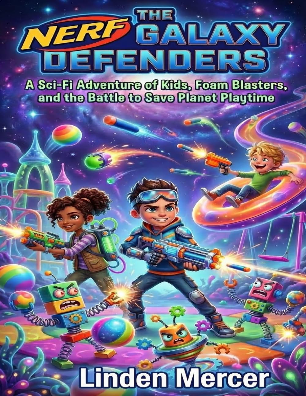 The Nerf Galaxy Defenders: A Sci-Fi Adventure of Kids, Foam Blasters, and the Battle to Save Planet Playtime