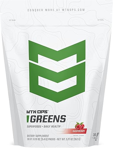 Miniatura 10 de MTN OPS Eva Shockey Signature Series Super Greens Organic Super Foods en polvo, fresa, 30 porciones, fresa, 4.4 onzas