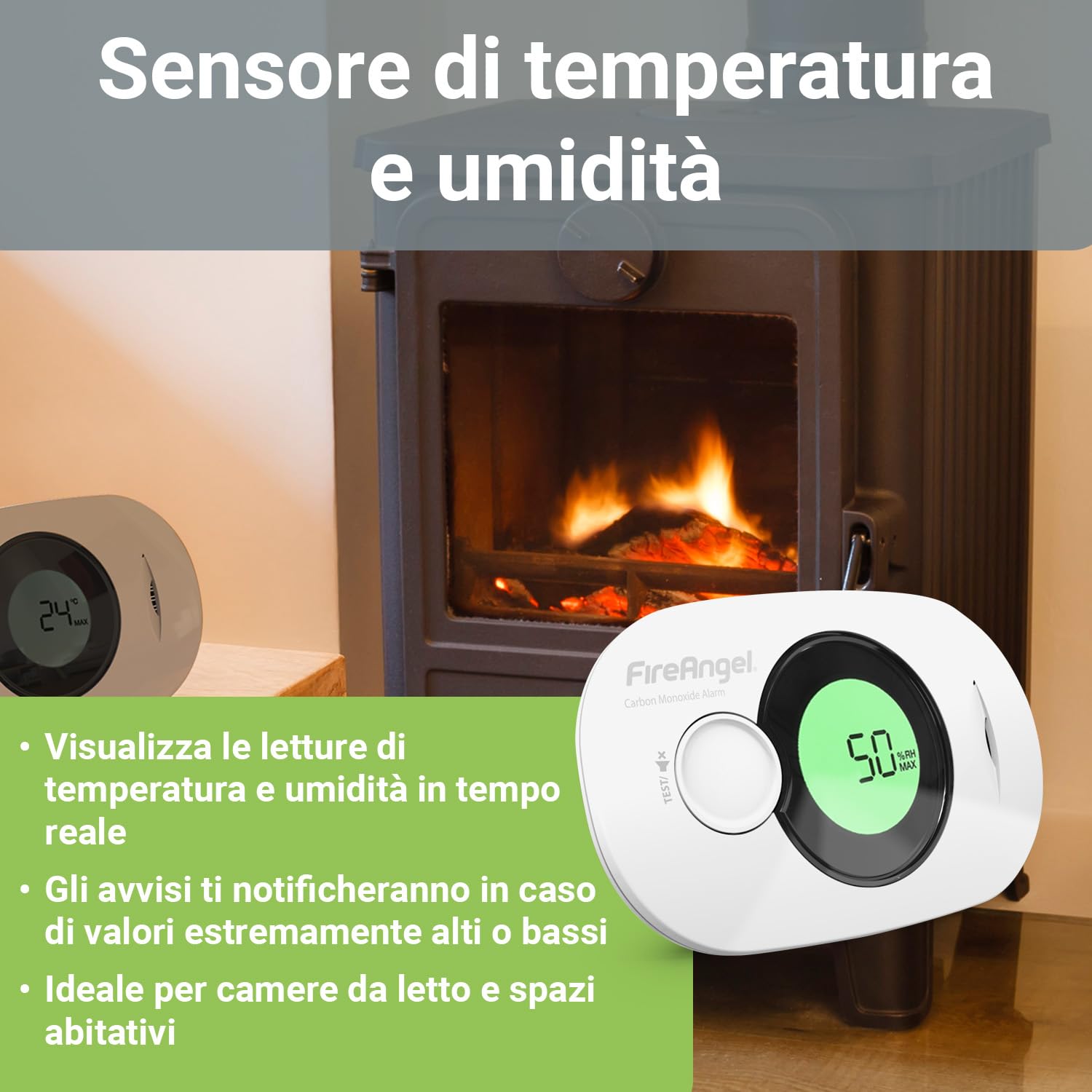 Rilevatore di monossido di carbonio 30025 | Leroy Merlin
