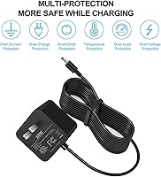 Vista 4 de 15W Alexa Power Adapter Replacement for Echo Dot 3rd Generation, Echo Dot 4th Generation, Echo Dot 5th Generation, Echo Dot Kids Edition, Echo Show