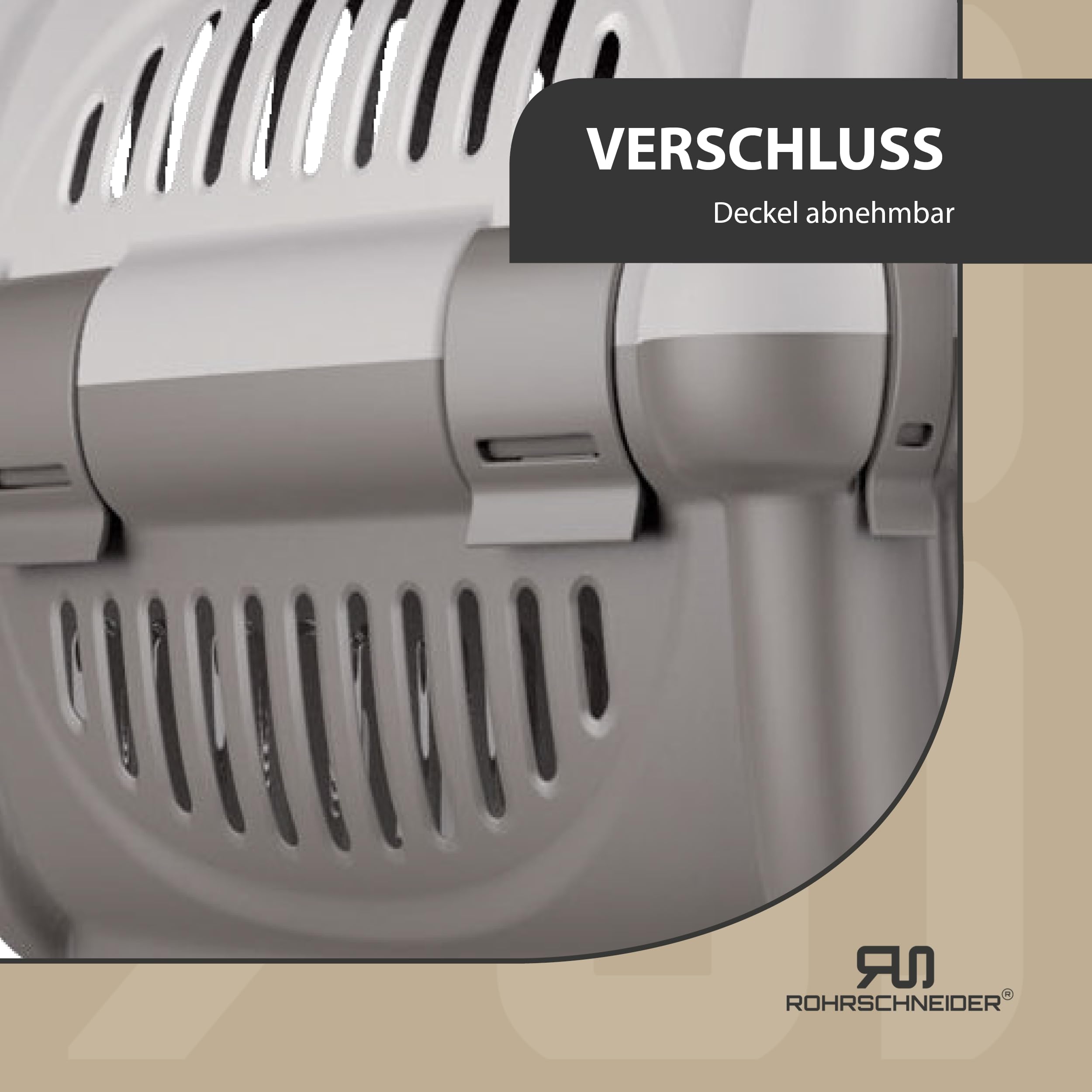 Rohrschneider Katzen Transportbox | Hundebox | Transportbox Hund, grau