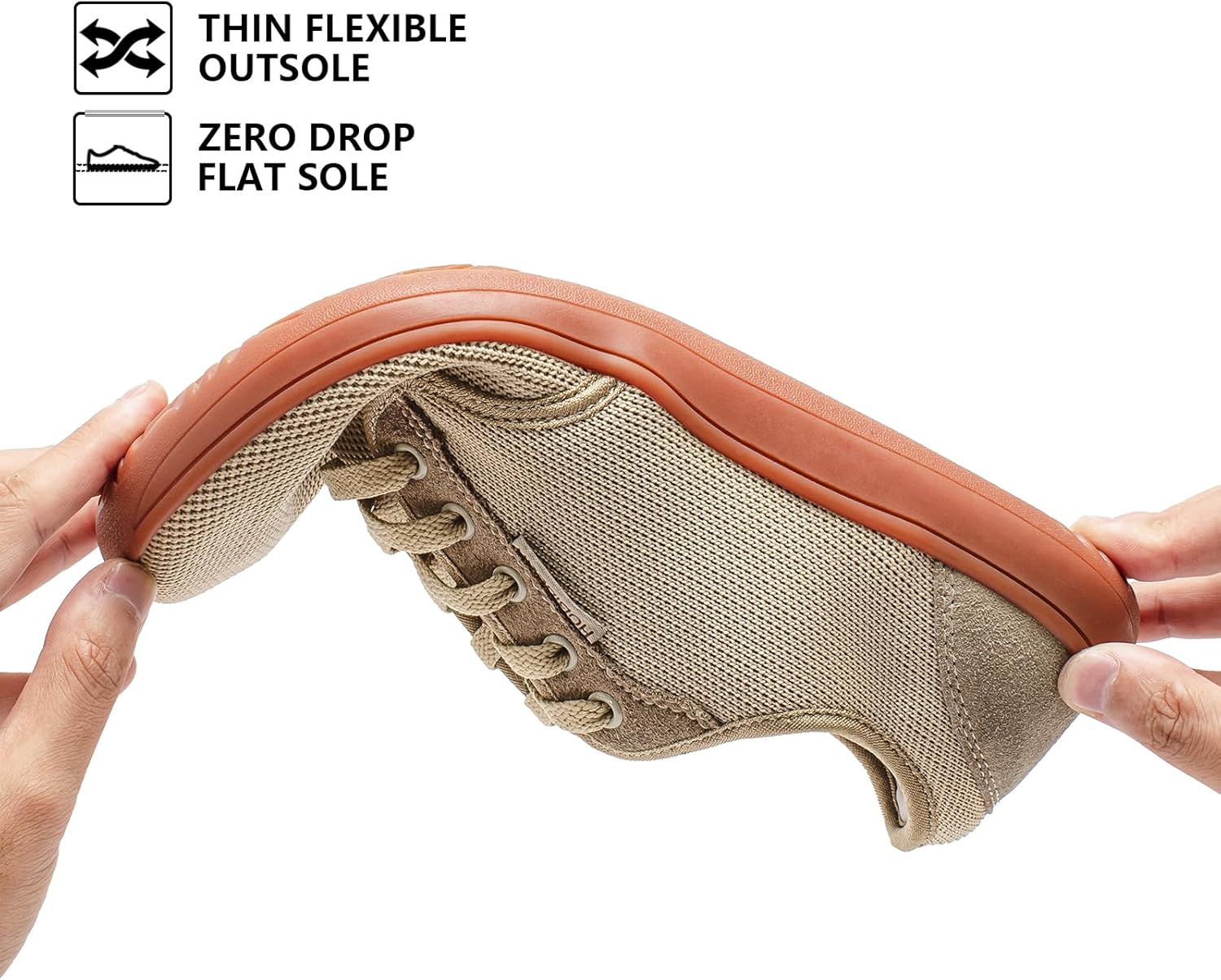 HOBIBEAR Barefoot Minimalist Shoes Womens Mens | Zero Drop | Wide Width Fashion Sneaker - Image 5