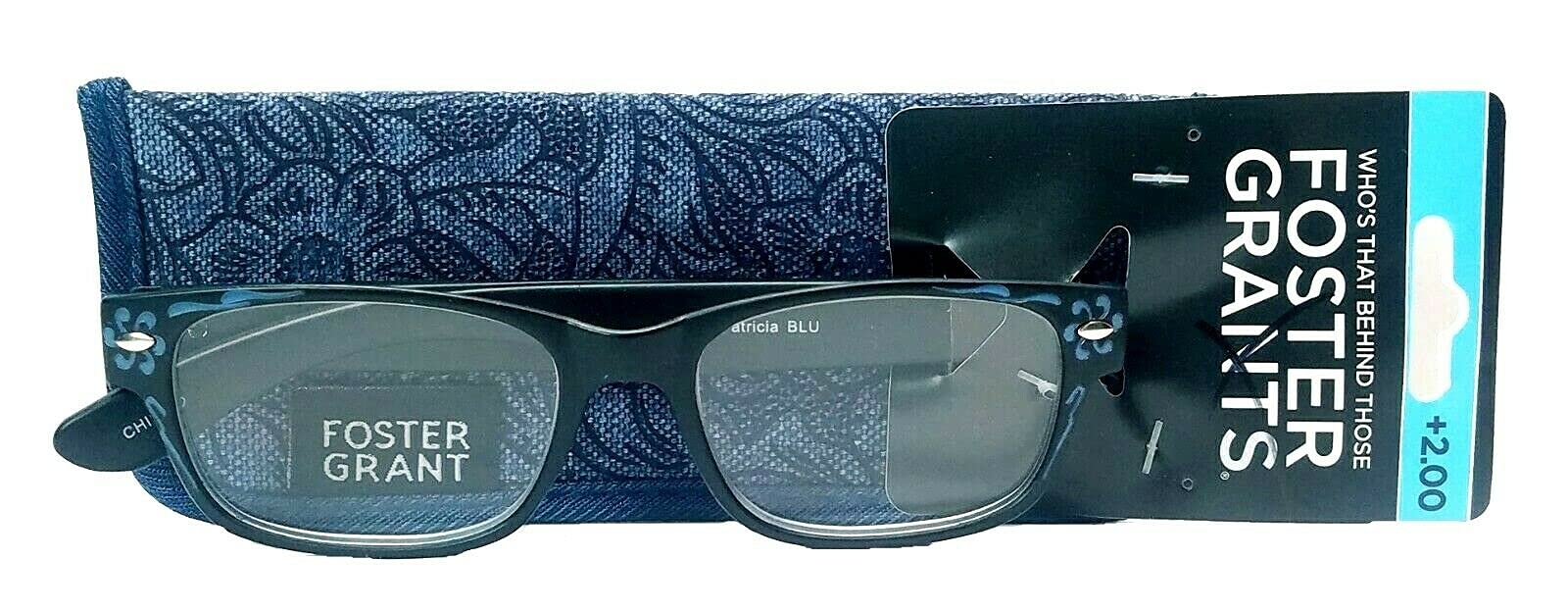 Foster GrantPatricia Reading Glasses Blue 1.25