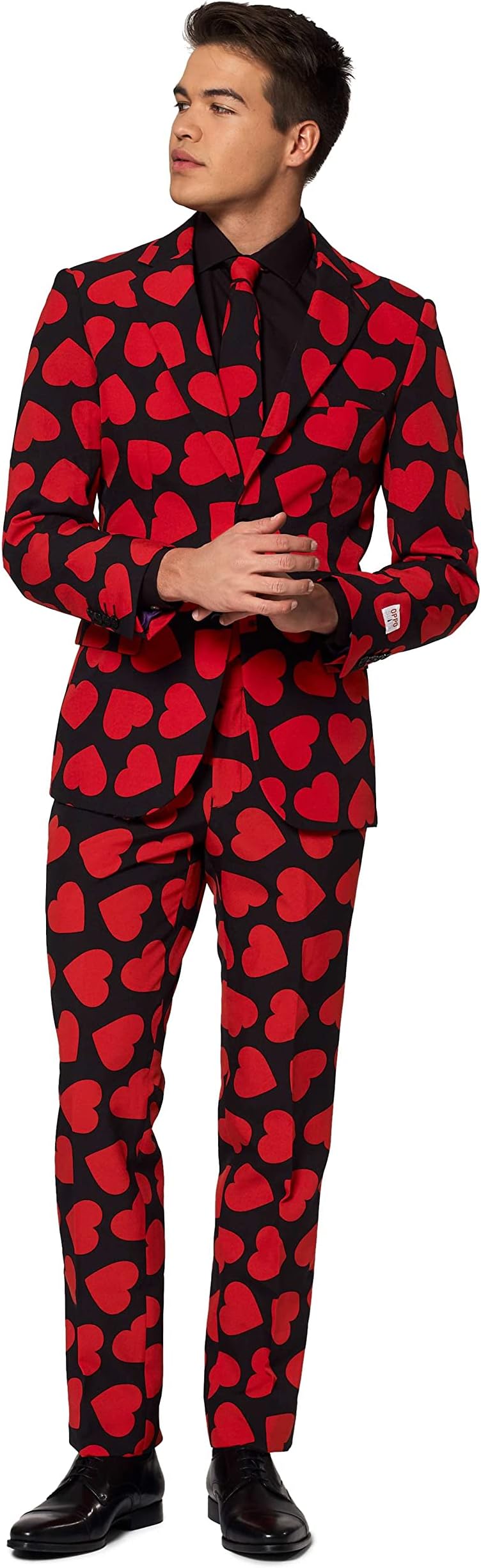OppoSuits Men's Prom Suits Cannaboss – Comes with Jacket, Pants and Tie in Funny Designs