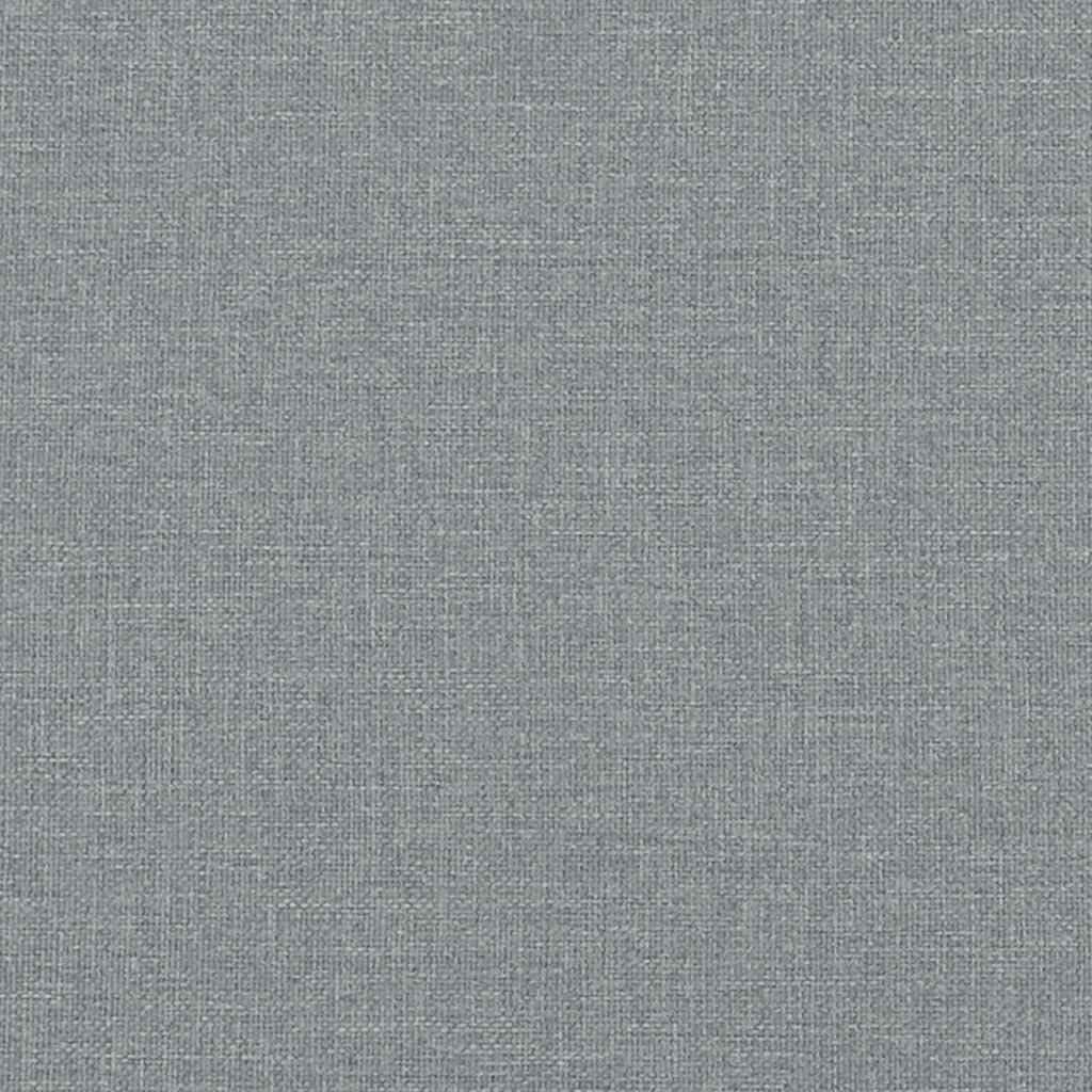 vidaXL Cabecero de Cama Acolchado Tela Gris Claro 180 cm