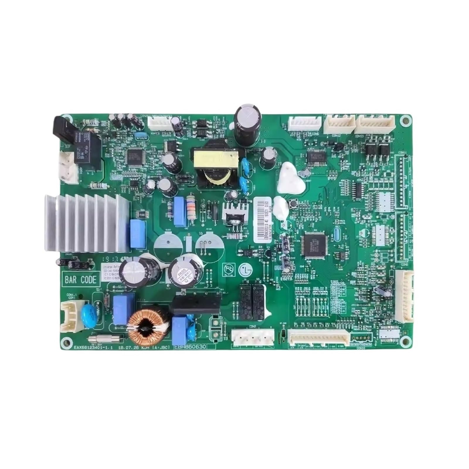 Refrigerator Control Board,Compatible For LG, EBR86063013 Circuit PCB EAX68123401-1.1 Fridge Motherboard Freezer Parts