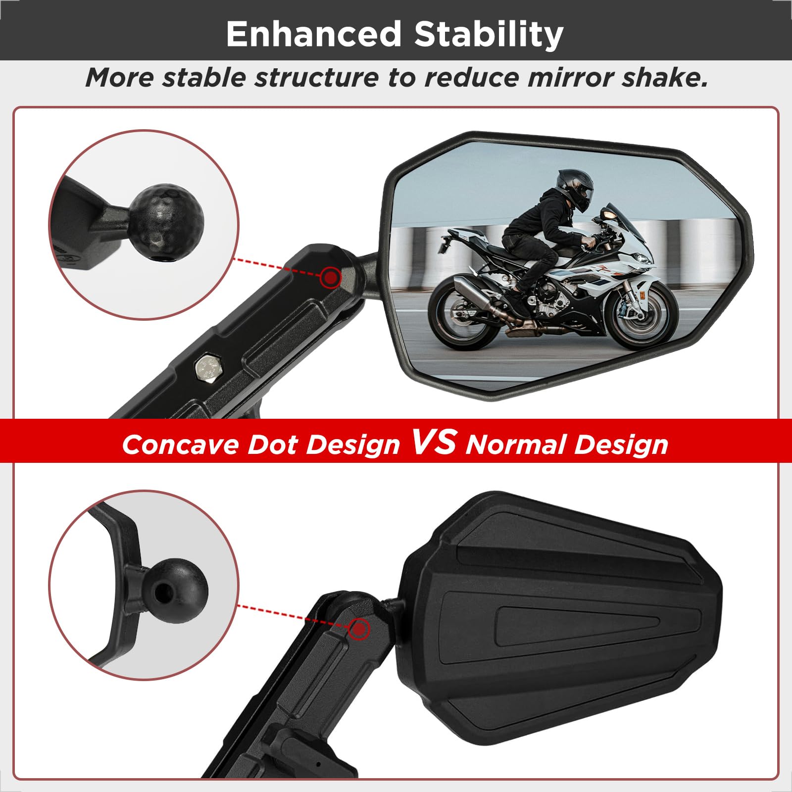 Motorcycle Many Mirrors Double Take Mirrors Uk Motorcycle Mirror, Motorbike Mirrors Universal ...