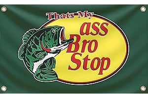 College Dorm Room Flags - That's My Ass, Bro Stop - Polyester...