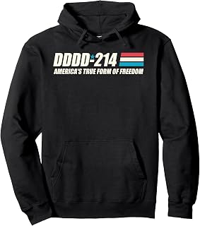 DD-214 America's True Form Of Freedom Pullover Hoodie
