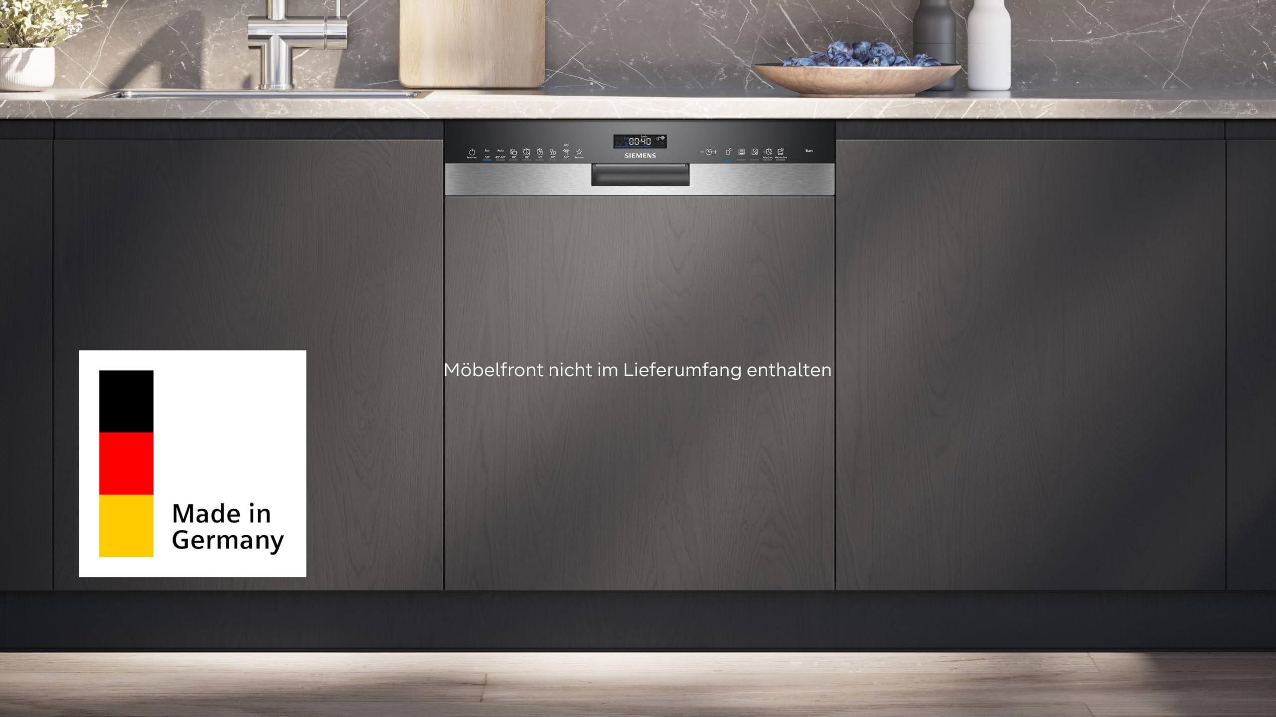 Siemens iQ500 Smarter Teilintegrierter Geschirrspüler SN55ES16CE