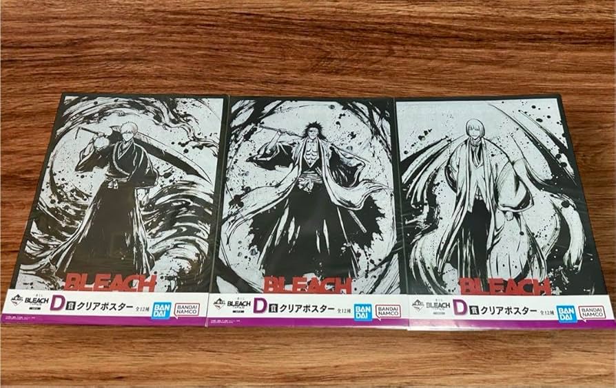 Amazon.co.jp: 一番くじ BLEACH 千年血戦篇 OP2 D賞ポスター3点セット
