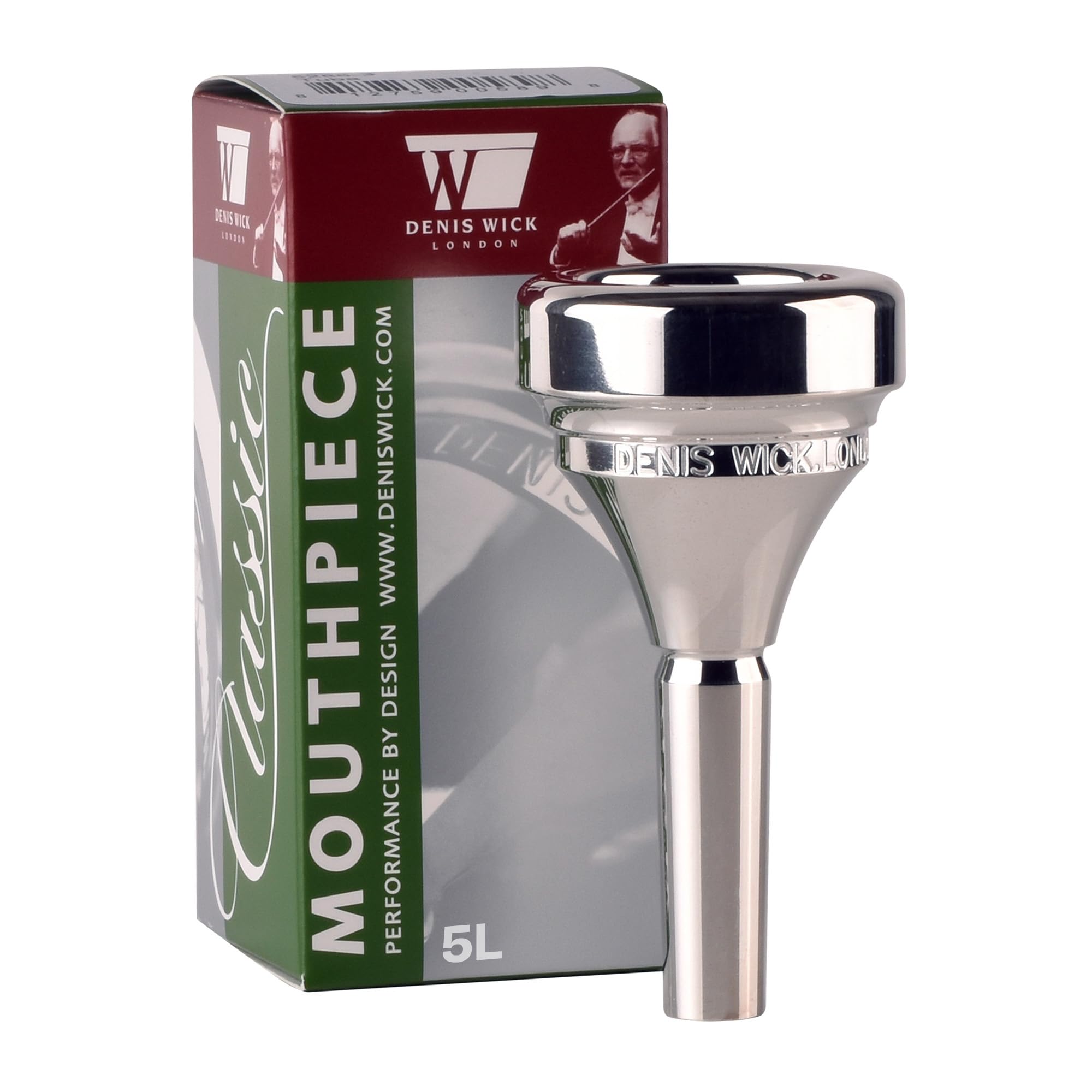 Amazon.com: Denis Wick Tuba Classic Mouthpiece Silver Plated 5L