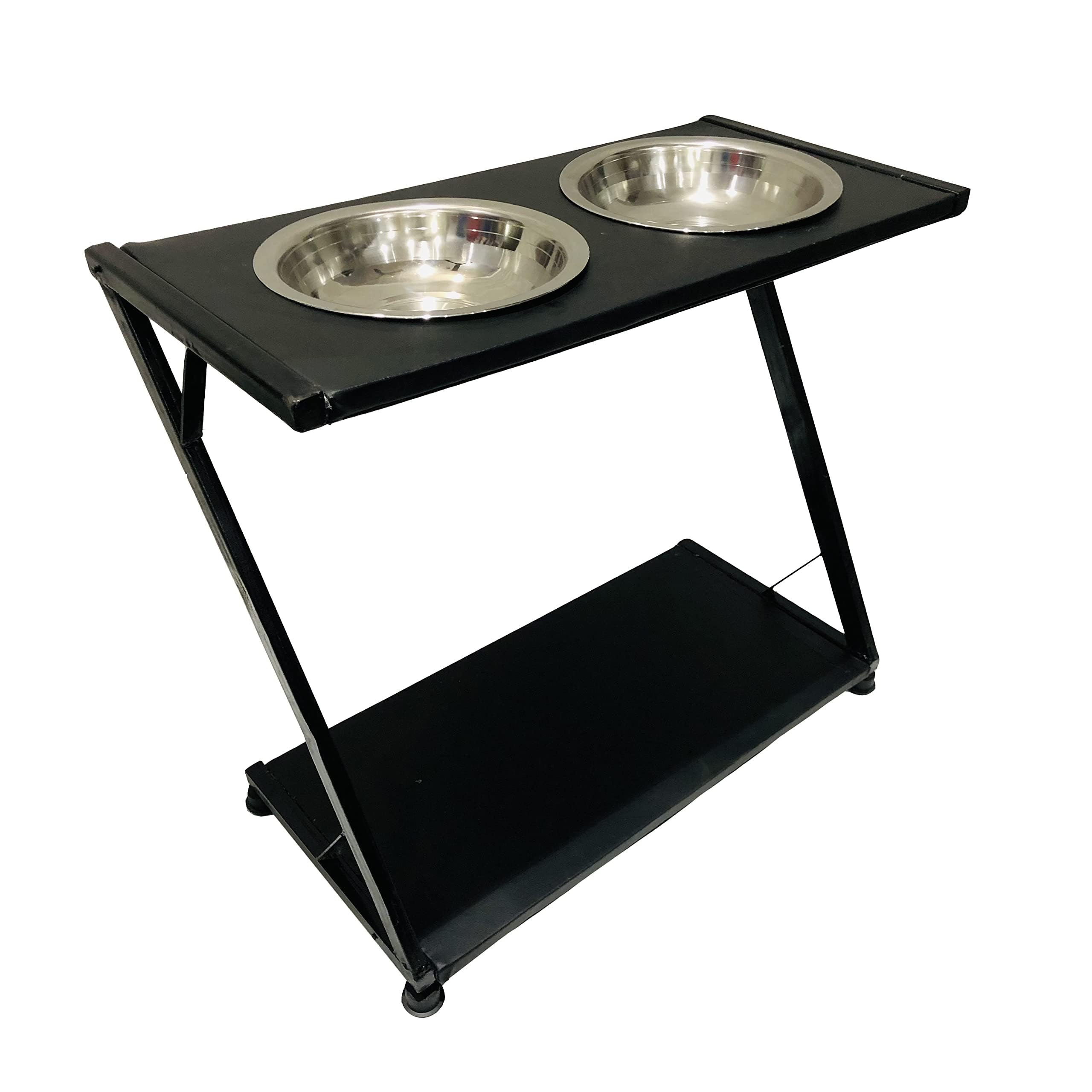LUMIQ Professional Manicure Trolley for Salon | Double Stainless Steel Bowl Nail Care Stand | Heavy Duty Metal Side Frame Salon Utility Trolley for Manicure, Pedicure & Spa Use-picture-17