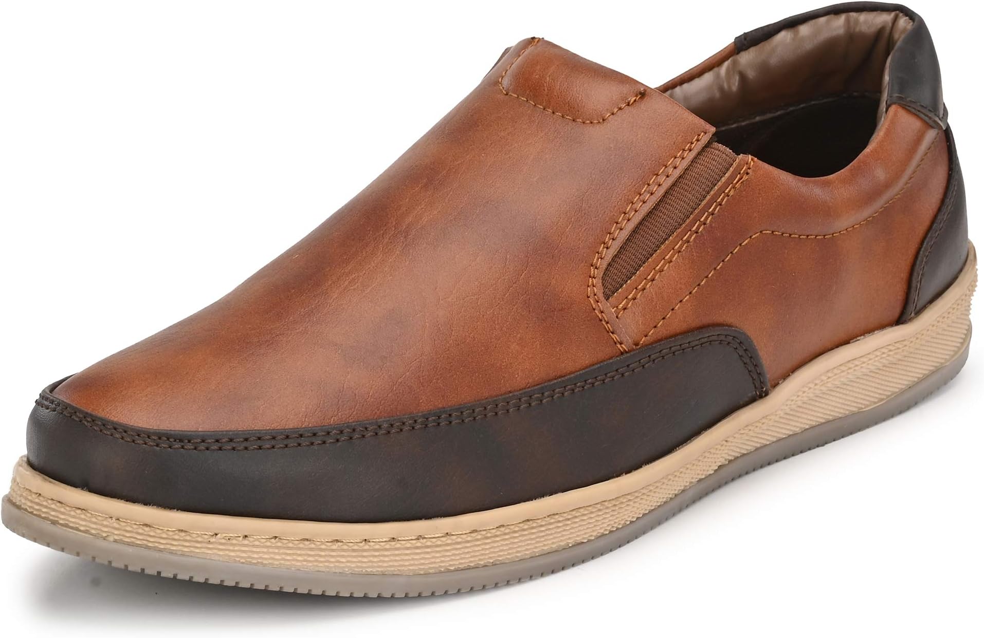 Centrino Men 3392 Tan Sneakers (3392-01)