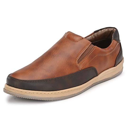 Centrino Loafers for Men Causal | Casual Shoes for Men | Soft Cushioned Insole| Moccasins | Lighweight Shoes (3392)