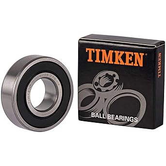 2PACK TIMKEN 6203-2RSC3 17x40x12mm Double Rubber Seal Bearings C3 Clearance Pre-Lubricated and Stable Performance and Cost Effective Bearings