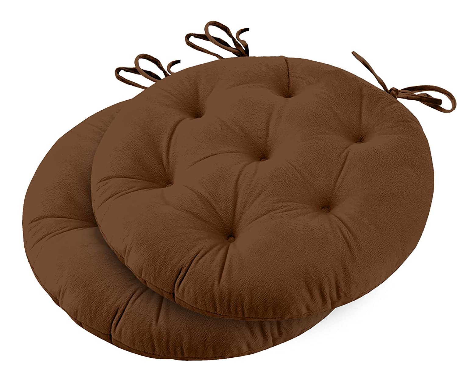 See full amazon price history chart for M-TEXITO Round Chair Pad/Cushion|Quilted Microfiber Fabric & Solid Color|Soft & Comfortable Sitting | Size 17 * 17 INCH (Pack of 2) (Brown) M-TEXITO Round Chair Pad/Cushion|Quilted Microfiber Fabric & Solid Color|Soft & Comfortable Sitting | Size 17 * 17 INCH (Pack of 2) (Brown) (B0C1T2RMZC) Amazon Price History, Amazon Price Tracker