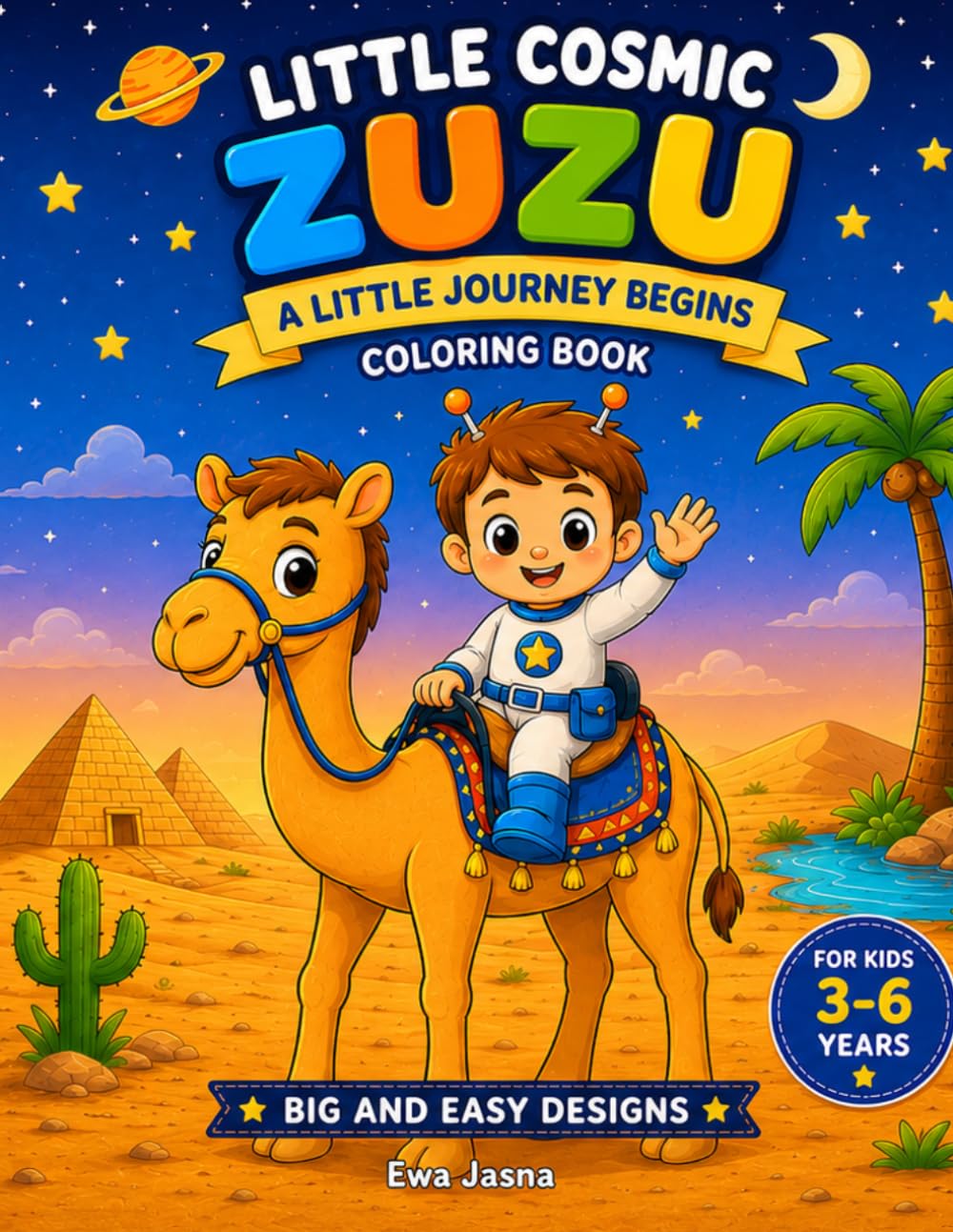 Little Cosmic ZUZU, A Little Journey Begins Coloring Book
