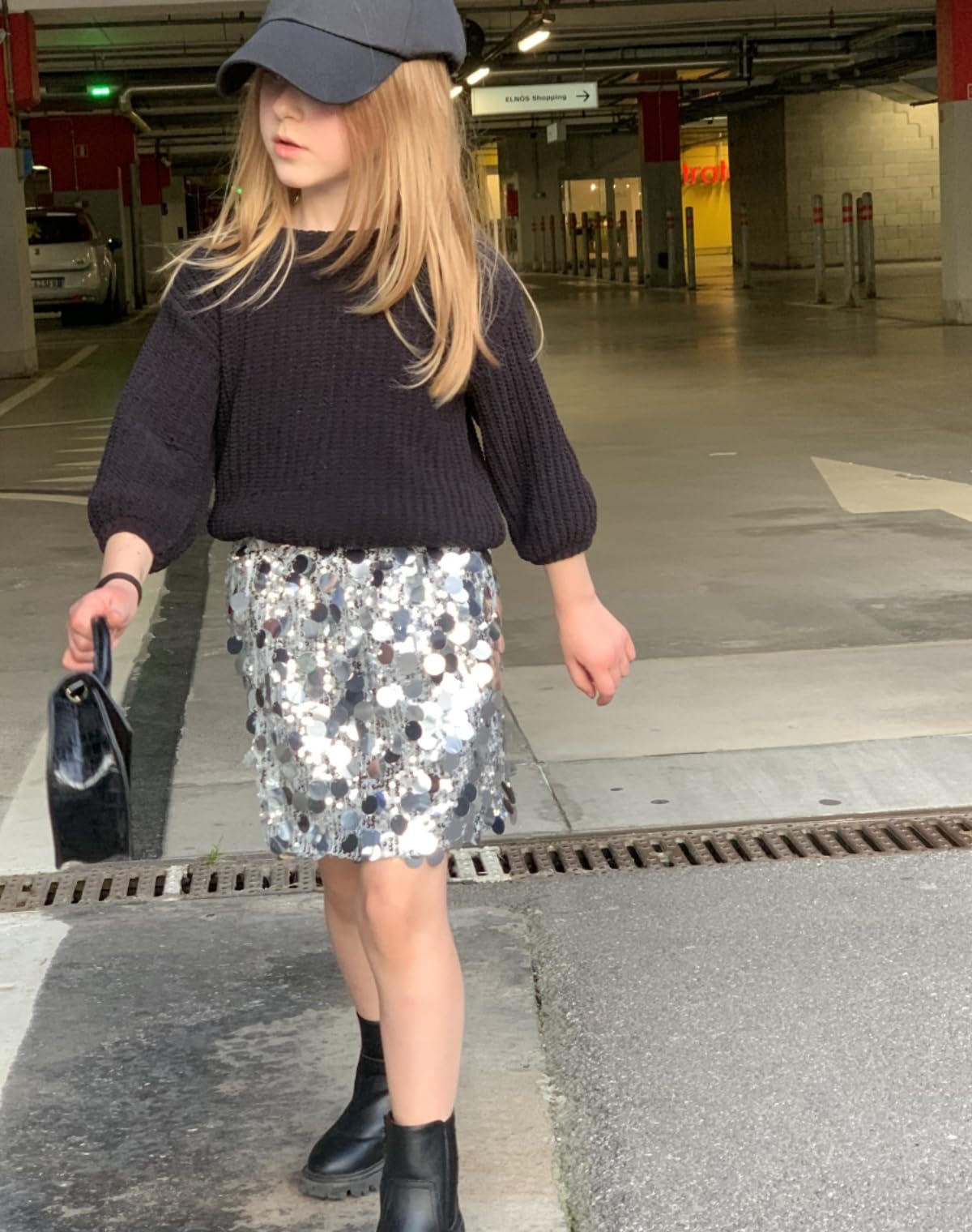 Miipat Gonne di Paillettes Ragazze alla Moda Skorts per Bambine Paillettes Scintillanti MiniGonne Danza Compleanno Principessa Festa Bambini Gonna per Ragazze