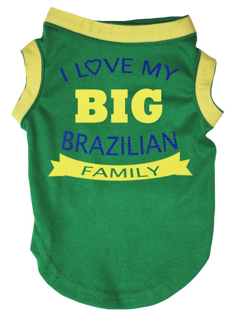 Brésilien Cadeau Homme T-shirt Coton Famille Anniversaire Fête des Pères