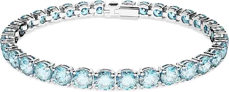 petite prince　スワロフスキー Matrix Tennis M Amazon.com: Swarovski Matrix Tennis Bracelet, Round Cut