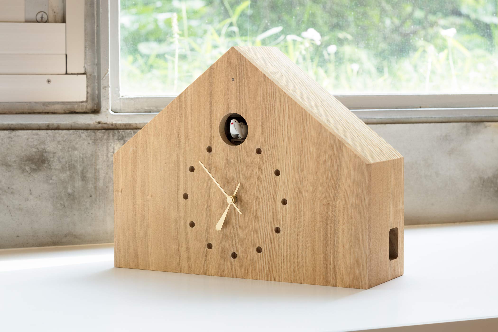 Amazon.co.jp: レムノス カッコー時計 ナチュラル ククロフェリーチェ