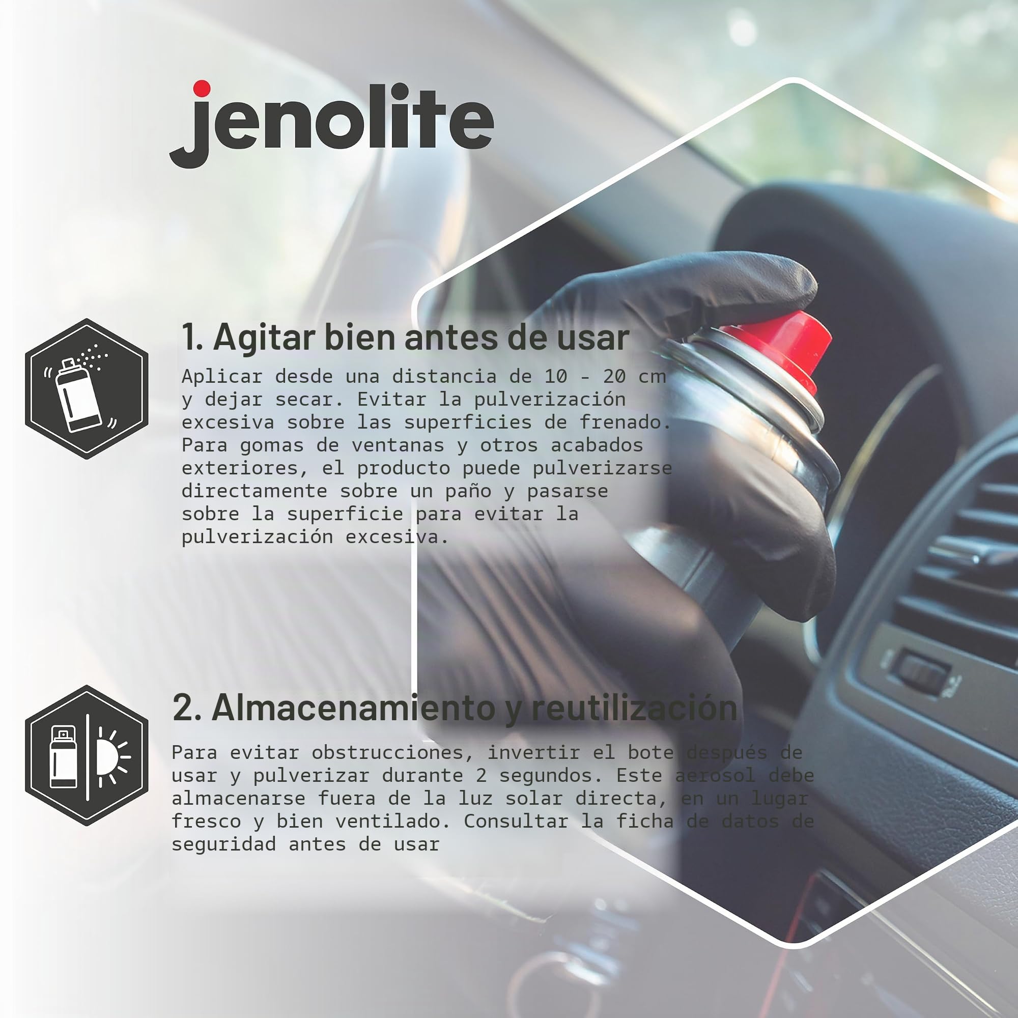 JENOLITE Back To Black Bumper & Trim | Restaura y protege | Ideal para parachoques, molduras y goma | 500 ml