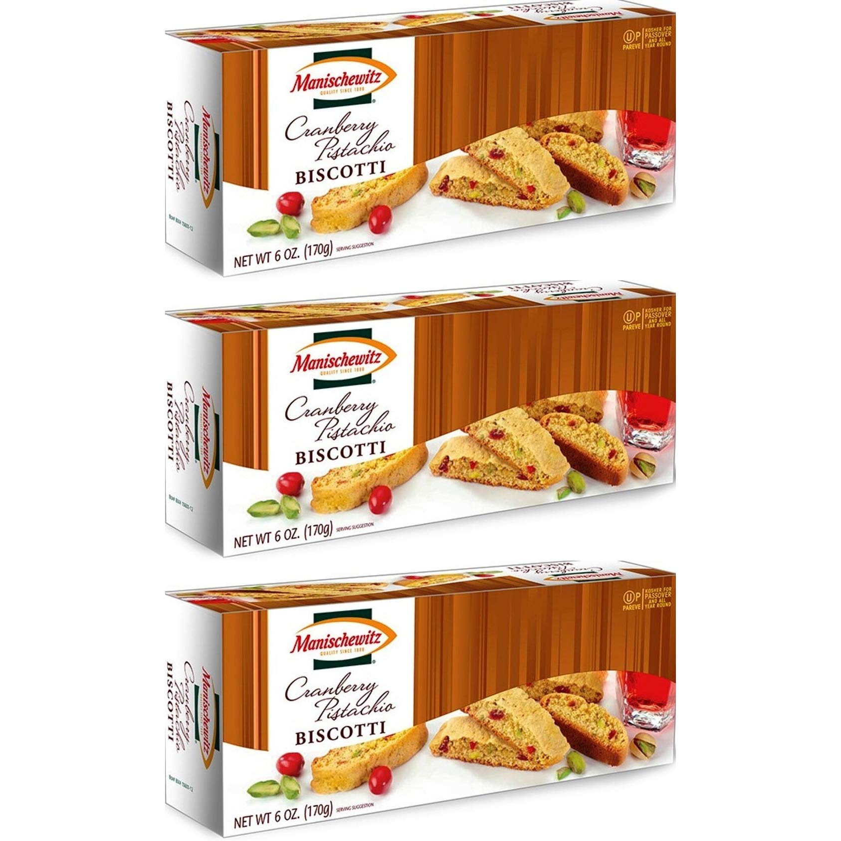 Manischewitz Biscotti Crnbrr Pistachio