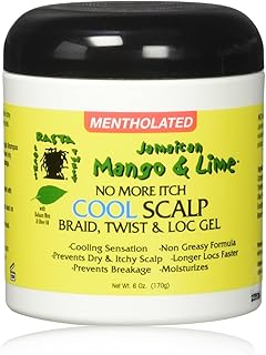 Jamaican Mango & Lime No More Itch Cool Scalp Braid Twist & Lock Gel, 6 Oz