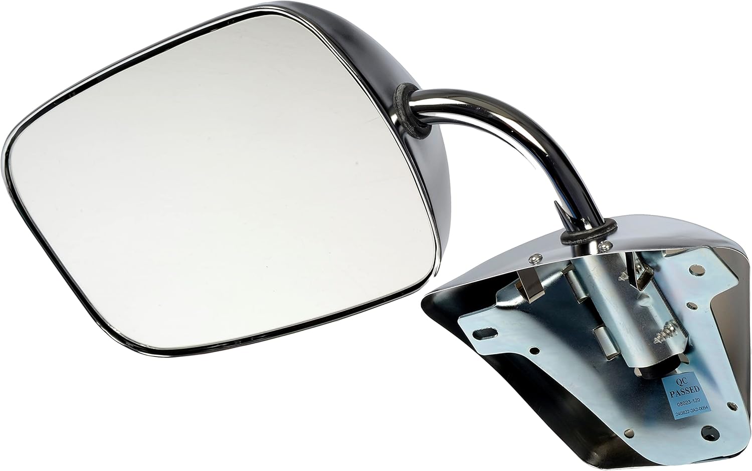 Dorman 955-190 Manual Door Mirror - Folding Compatible with Select Chevrolet / GMC Models, Chrome