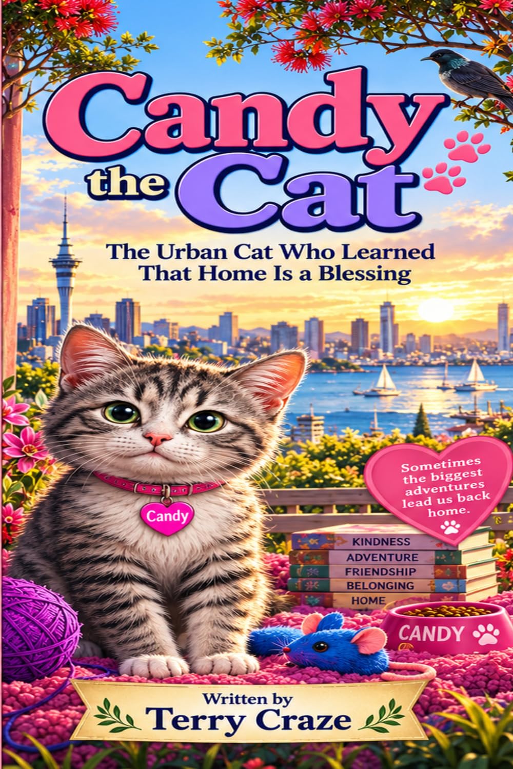 Candy the Cat: The Urban Cat Who Learned That Home Is a Blessing