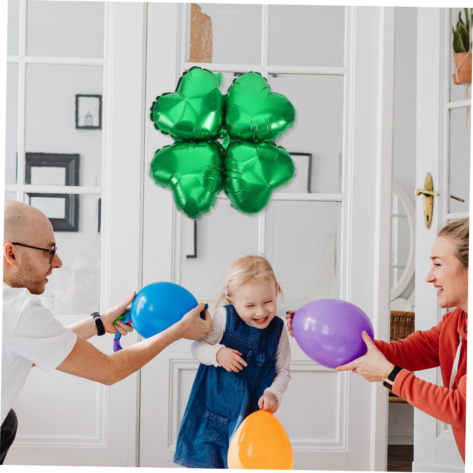 Palloncini a Cuore Fiora in Alluminio 50 Pezzi Verdi | 18 Pollici, per Decorazioni e Feste, Facili da Usare e Resistenti alla Rottura