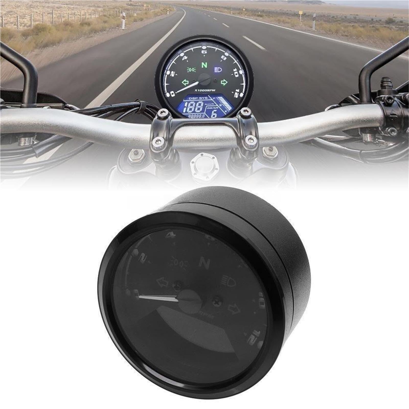 motocicleta Velocímetro Para Honda Cafe Racer Bobber