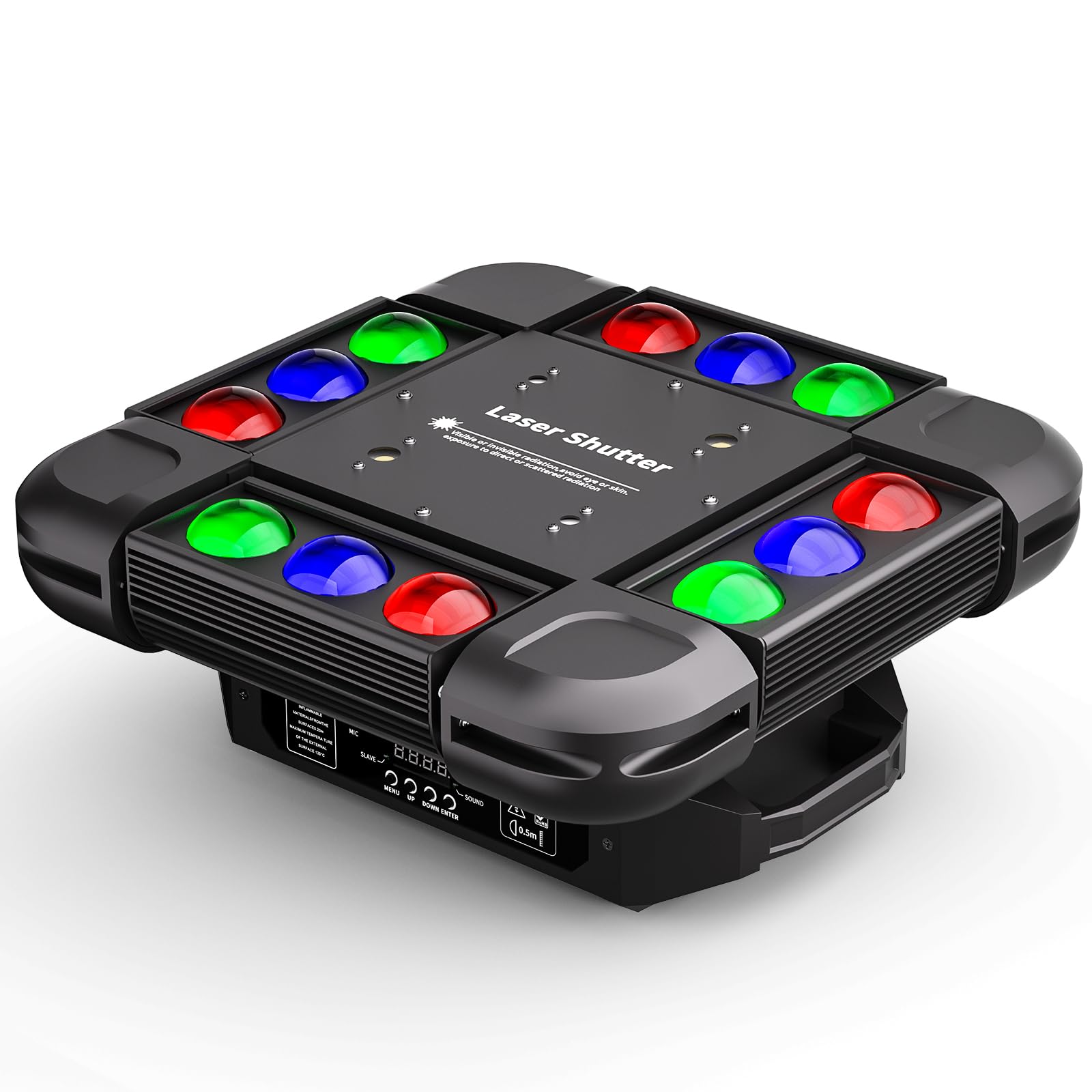 Amazon.com: Moving Head Light, FODEXAZY DJ Lights 12LEDs 150W R/G